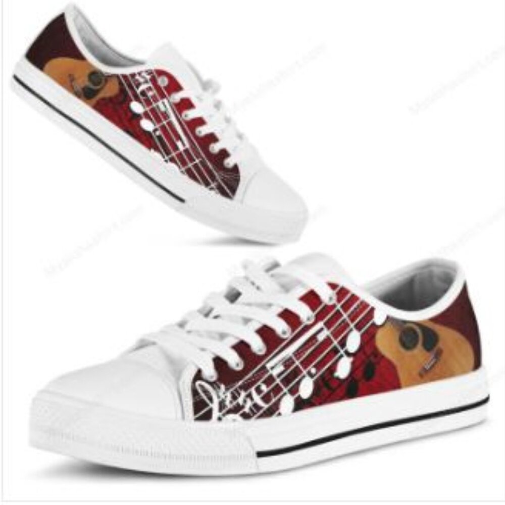 Guitar Low Top Shoes- NEW